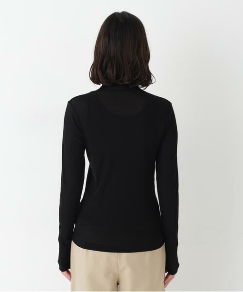 human woman / ヒューマンウーマン カットソー | シアータートルプルオーバー | 詳細7