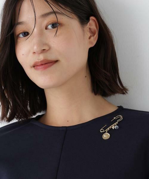 human woman / ヒューマンウーマン 服飾小物 | ≪Ｊｕｎｃｏ　Ｐａｒｉｓコラボ≫コインブローチ | 詳細1