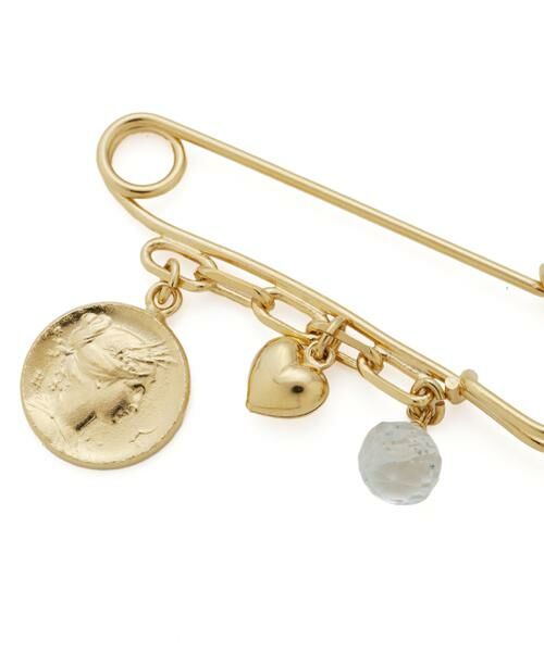 human woman / ヒューマンウーマン 服飾小物 | ≪Ｊｕｎｃｏ　Ｐａｒｉｓコラボ≫コインブローチ | 詳細3