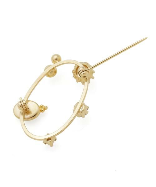 human woman / ヒューマンウーマン 服飾小物 | ≪Ｊｕｎｃｏ　Ｐａｒｉｓコラボ≫オーバルパールブローチ | 詳細4