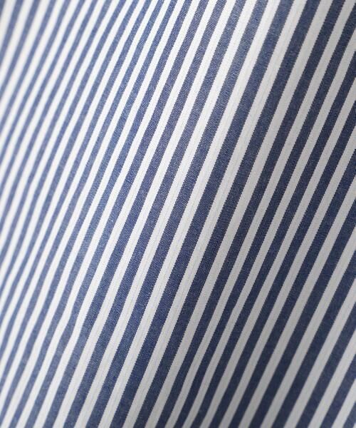 human woman / ヒューマンウーマン シャツ・ブラウス | ◆ドビーストライプレースカラーブラウス | 詳細6