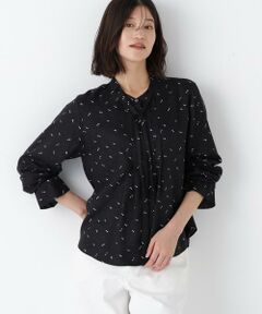 human woman / ヒューマンウーマン シャツ・ブラウス | ◆テンセルビエラタイブラウス