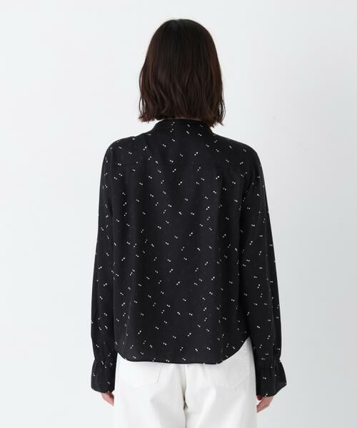 human woman / ヒューマンウーマン シャツ・ブラウス | ◆テンセルビエラタイブラウス | 詳細6