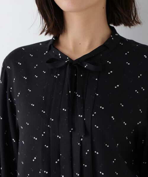 human woman / ヒューマンウーマン シャツ・ブラウス | ◆テンセルビエラタイブラウス | 詳細7
