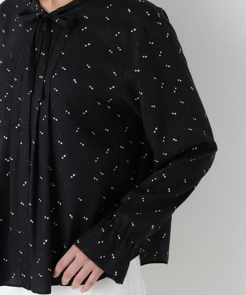 human woman / ヒューマンウーマン シャツ・ブラウス | ◆テンセルビエラタイブラウス | 詳細8