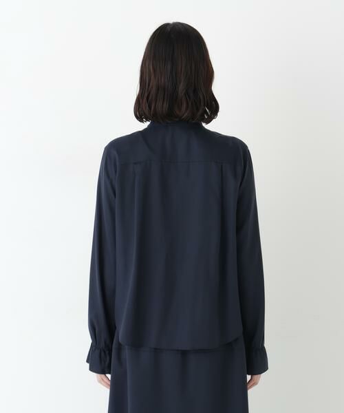 human woman / ヒューマンウーマン シャツ・ブラウス | ◆テンセルビエラタイブラウス | 詳細16