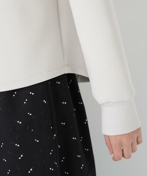 human woman / ヒューマンウーマン シャツ・ブラウス | ◆ダンボールクルーネックプルオーバー | 詳細9