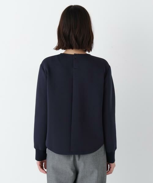 human woman / ヒューマンウーマン シャツ・ブラウス | ◆ダンボールクルーネックプルオーバー | 詳細18