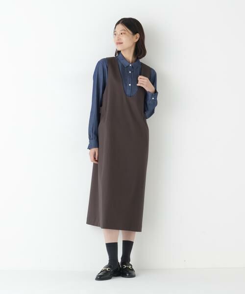 human woman / ヒューマンウーマン シャツ・ブラウス | ◆ライトオンスデニムピンタックブラウス | 詳細18