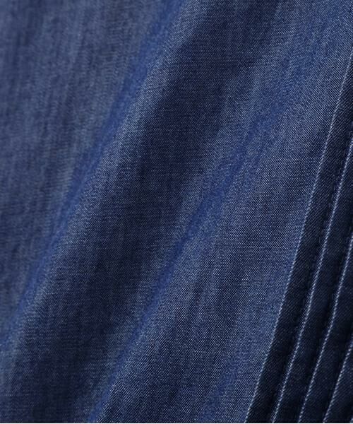 human woman / ヒューマンウーマン シャツ・ブラウス | ◆ライトオンスデニムピンタックブラウス | 詳細21