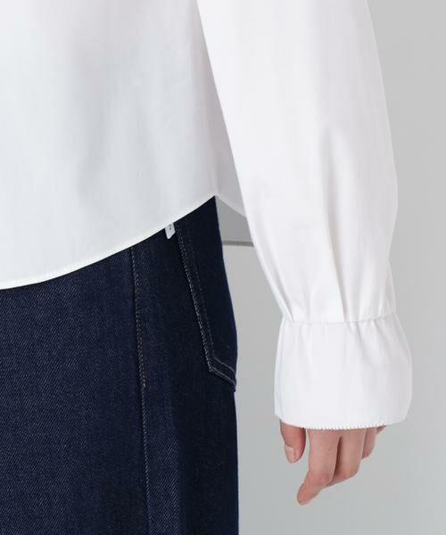 human woman / ヒューマンウーマン シャツ・ブラウス | ◆リヨセルブロードタイブラウス | 詳細11