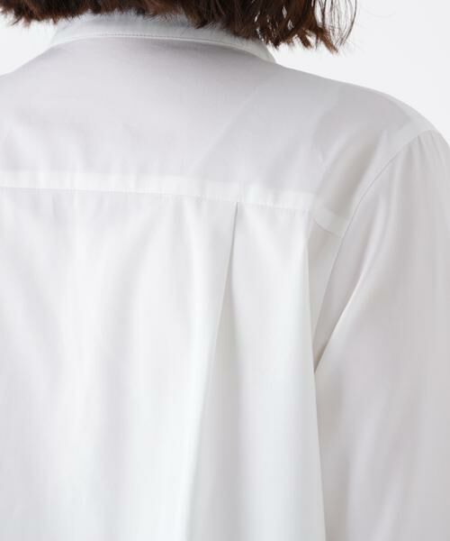 human woman / ヒューマンウーマン シャツ・ブラウス | ◆リヨセルブロードタイブラウス | 詳細12