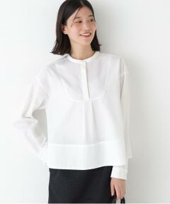 human woman / ヒューマンウーマン シャツ・ブラウス | ◆アイスコットンドビーシャツ