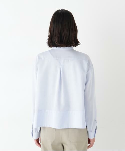human woman / ヒューマンウーマン シャツ・ブラウス | ◆アイスコットンドビーシャツ | 詳細5