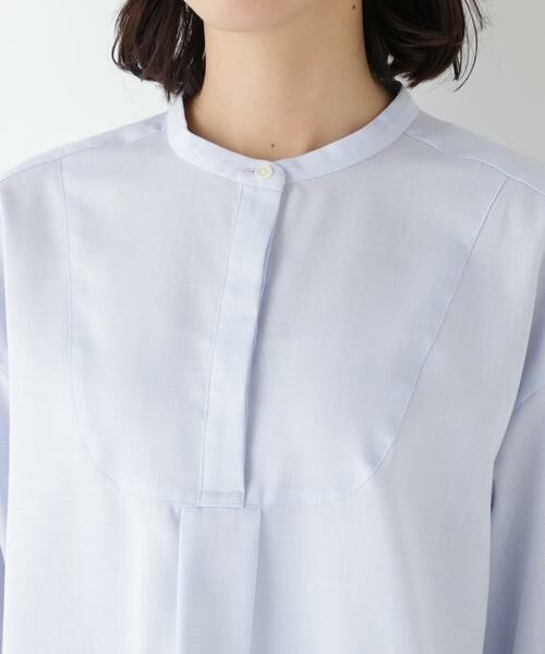 human woman / ヒューマンウーマン シャツ・ブラウス | ◆アイスコットンドビーシャツ | 詳細6