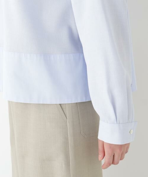 human woman / ヒューマンウーマン シャツ・ブラウス | ◆アイスコットンドビーシャツ | 詳細7