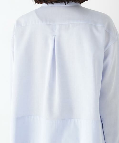 human woman / ヒューマンウーマン シャツ・ブラウス | ◆アイスコットンドビーシャツ | 詳細9