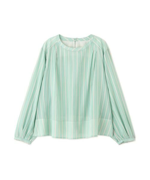 human woman / ヒューマンウーマン シャツ・ブラウス | ◆ストライプボリュームＢＬ | 詳細6