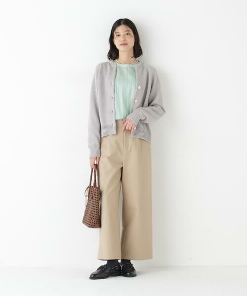 human woman / ヒューマンウーマン シャツ・ブラウス | ◆ストライプボリュームＢＬ | 詳細8