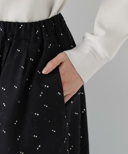 human woman / ヒューマンウーマン スカート | ◆変形ドットタックギャザーＳＫ | 詳細10