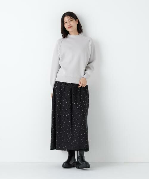 human woman / ヒューマンウーマン スカート | ◆変形ドットタックギャザーＳＫ | 詳細5