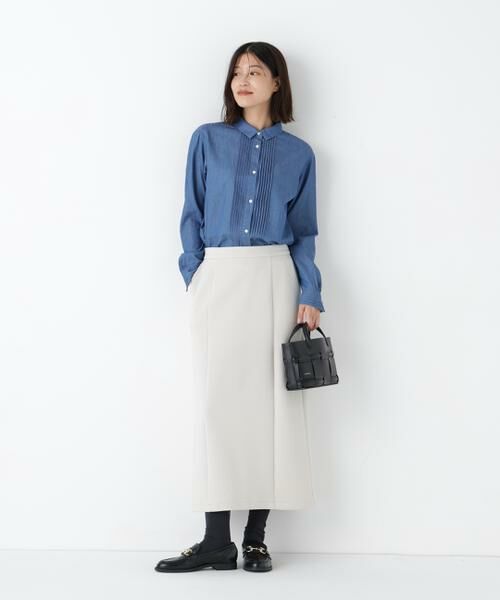 human woman / ヒューマンウーマン スカート | ◆ダンボールＩラインスカート | 詳細3