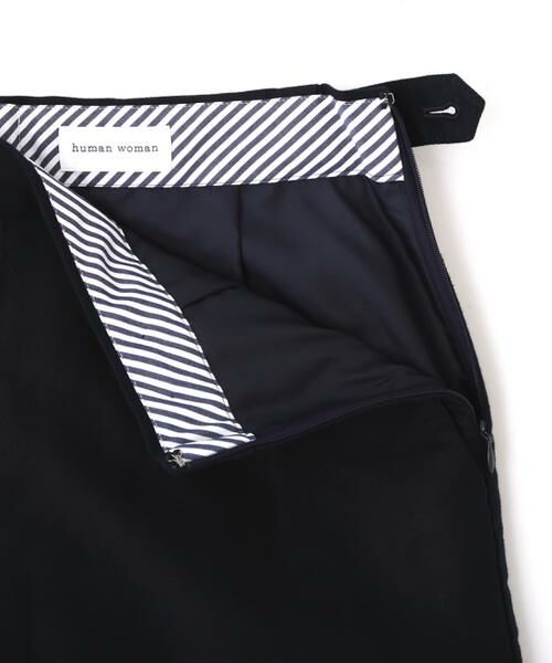 human woman / ヒューマンウーマン スカート | ◆ライトモールスキンＡラインスカート | 詳細12