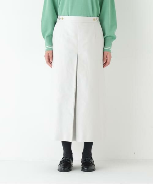 human woman / ヒューマンウーマン スカート | ◆ライトモールスキンＡラインスカート | 詳細17