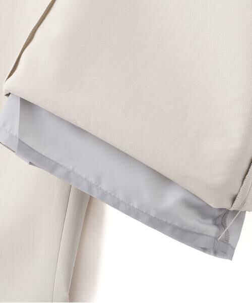 human woman / ヒューマンウーマン パンツ | ◆OGダブルクロスセミワイドパンツ | 詳細8