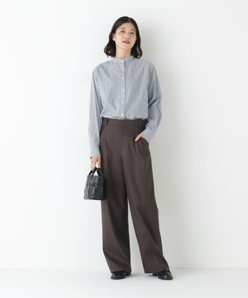 human woman / ヒューマンウーマン パンツ | ◆OGダブルクロスセミワイドパンツ | 詳細12