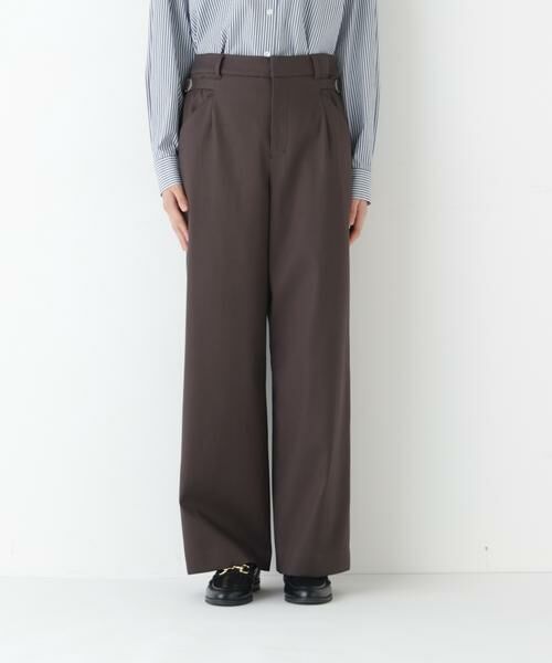 human woman / ヒューマンウーマン パンツ | ◆OGダブルクロスセミワイドパンツ | 詳細14