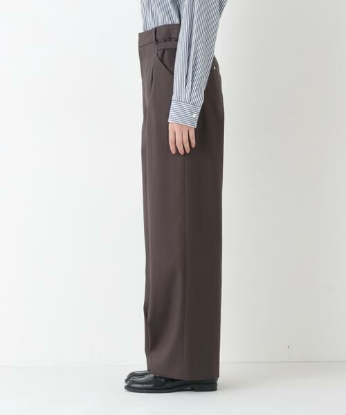 human woman / ヒューマンウーマン パンツ | ◆OGダブルクロスセミワイドパンツ | 詳細15