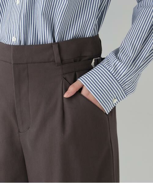 human woman / ヒューマンウーマン パンツ | ◆OGダブルクロスセミワイドパンツ | 詳細18