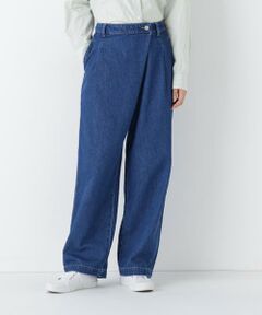 human woman / ヒューマンウーマン パンツ | ◆ソフトデニムバレルパンツ