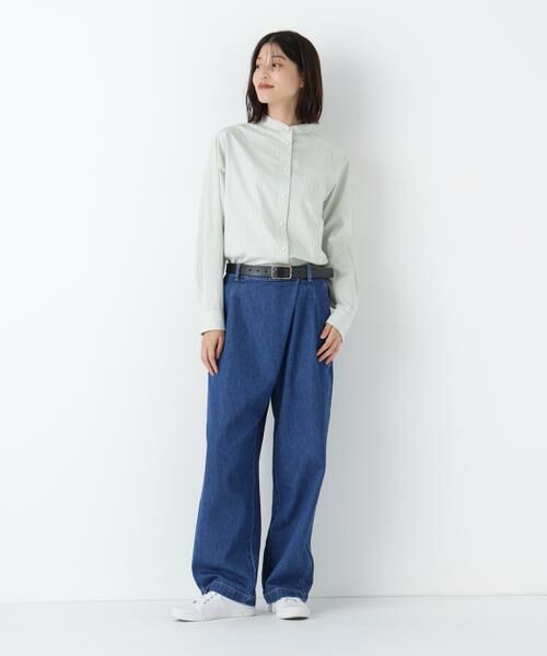 human woman / ヒューマンウーマン パンツ | ◆ソフトデニムバレルパンツ | 詳細3