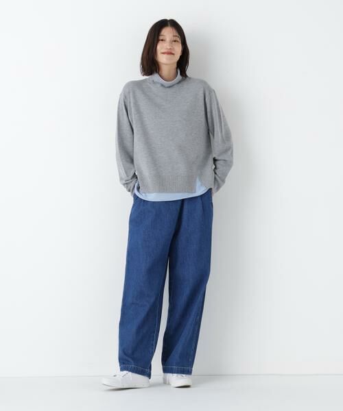 human woman / ヒューマンウーマン パンツ | ◆ソフトデニムバレルパンツ | 詳細6