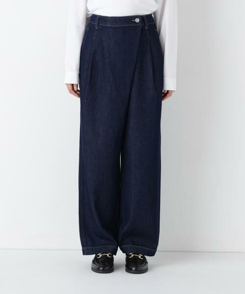 human woman / ヒューマンウーマン パンツ | ◆ソフトデニムバレルパンツ | 詳細15