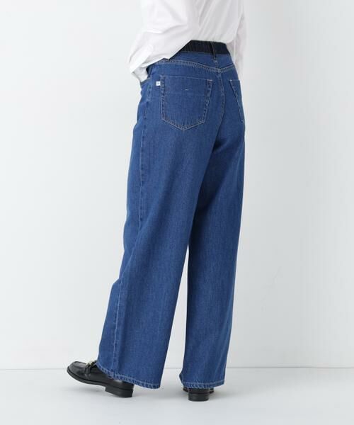 human woman / ヒューマンウーマン パンツ | ◆ソフトデニムセミワイドパンツ | 詳細2