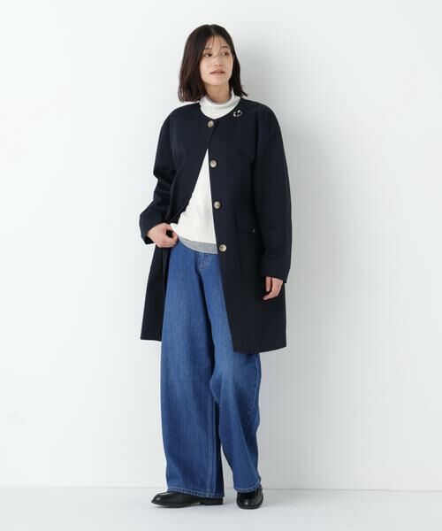 human woman / ヒューマンウーマン パンツ | ◆ソフトデニムセミワイドパンツ | 詳細3