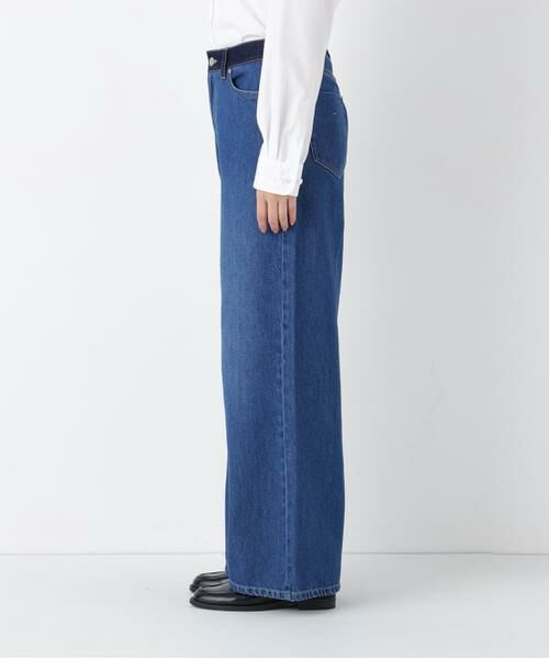 human woman / ヒューマンウーマン パンツ | ◆ソフトデニムセミワイドパンツ | 詳細8