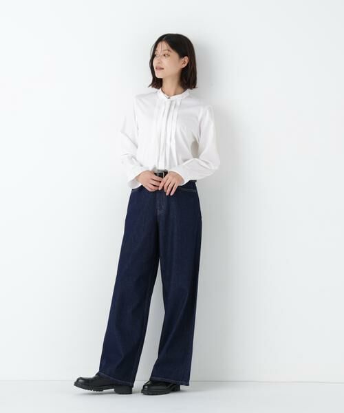human woman / ヒューマンウーマン パンツ | ◆ソフトデニムセミワイドパンツ | 詳細20