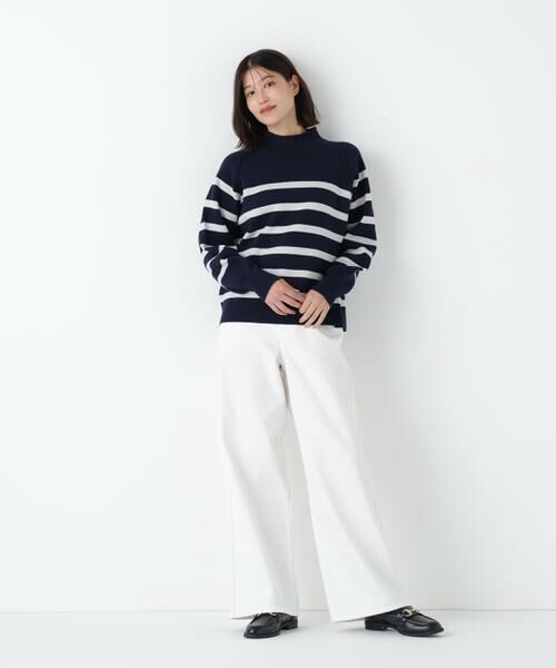 human woman / ヒューマンウーマン パンツ | ◆ソフトデニムセミワイドパンツ | 詳細29