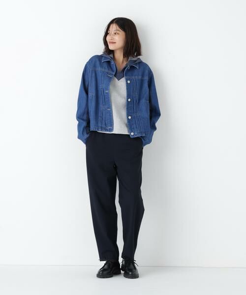 human woman / ヒューマンウーマン パンツ | ◆2wayストレッチテーパードパンツ | 詳細5