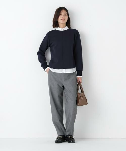 human woman / ヒューマンウーマン パンツ | ◆2wayストレッチテーパードパンツ | 詳細10