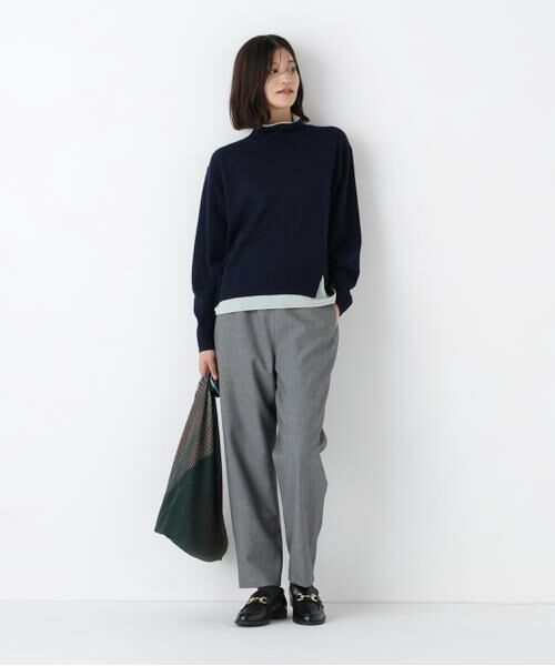 human woman / ヒューマンウーマン パンツ | ◆2wayストレッチテーパードパンツ | 詳細12