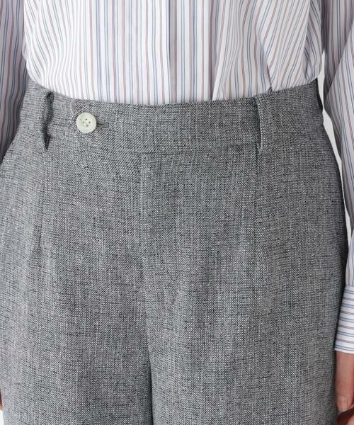 human woman / ヒューマンウーマン パンツ | ◆ツィードフラップセミワイド | 詳細15