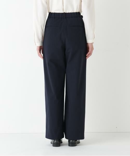 human woman / ヒューマンウーマン パンツ | ◆ＴＲチェックタックワイドテーパードパンツ | 詳細6