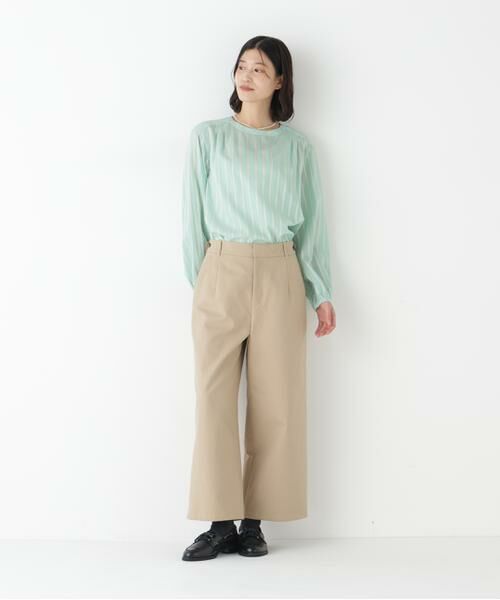 human woman / ヒューマンウーマン パンツ | ◆チノガウチョ | 詳細10