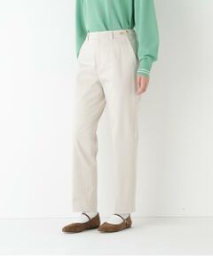 human woman / ヒューマンウーマン パンツ | ◆サテンストレッチ細身ストレートパンツ