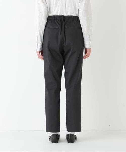 human woman / ヒューマンウーマン パンツ | ◆サテンストレッチ細身ストレートパンツ | 詳細4